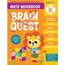 Workman Children's Brain Quest Math Workbook Kindergarten
