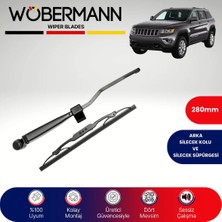 Wöbermann Jeep Grand Cherokee Wk2 2013-2023 Arka Silecek Kolu ve Süpürgesi Komple