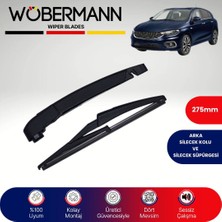 Wöbermann Fiat Egea Hb 2015-2025 Arka Silecek Kolu ve Süpürgesi Komple