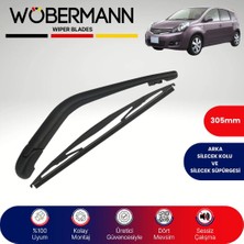 Wöbermann Nissan Note E11 2005-2014 Arka Silecek Kolu ve Süpürgesi Komple
