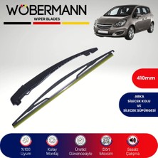 Wöbermann Opel Meriva B 2010-2020 Arka Silecek Kolu ve Süpürgesi Komple