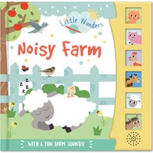 North Parade Publishing Noisy Farm - Childrens 6 Button Sound Book