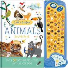 North Parade Publishing Look & Find Sound Book Animals