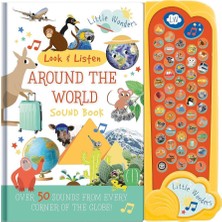 North Parade Publishing Look & Find Sound Book Around The World