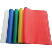 Rubenis Yapışkanlı Şeffaf Defter Kabı Kırmızı - A4 - 10 Lu 2 PAKET