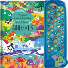 North Parade Publishing Animals (My First Look & Find Sound Book)