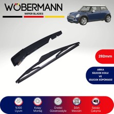 Wöbermann Mini Cooper R50 R53 (Kapakyanı Fıskiyeli) 2001-2004 Arka Silecek Kolu ve Süpürgesi Komple