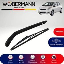 Wöbermann Toyota Yaris 2005-2011 Arka Silecek Kolu ve Süpürgesi Komple
