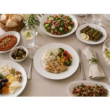 Banquet Düz Servis Tabak 25 cm - 6 Adet