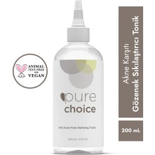 Pure Choice Akne Karşıtı Gözenek Sıkılaştırıcı Tonik 200 ml