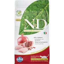 N&D Nd Prime Tavuk & Nar Neutered Tahılsız Kedi Maması - 1.5 Kg