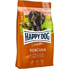 Happy Dog Toscana Ördek ve Somonlu Köpek Maması 12,5 Kg