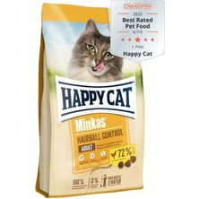 Happy Cat Minkas Hairball Tavuklu Kedi Maması 1,5 Kg