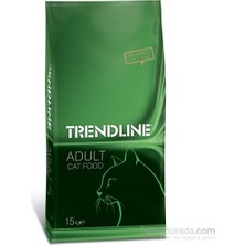 TRENDLINE TAVUKLU YETISKIN KEDI MAMASI 15 KG
