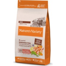 Nature's Variety N.v. Dog No Graın Mını Adult Salmon 1,5kg