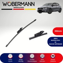 Wöbermann Skoda Fabia Iv 2021-2026 Arka Silecek Kolu ve Süpürgesi Komple