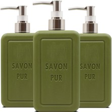 Savon De Royal Vegan Malzemeli Yeşil Sıvı Sabun 3 x 500 ml Lüks Özellikli Temizlik