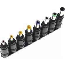 Zenwaya Store 8in1 5.5 * 2.1-2.5mm Adaptör Dc Uç Çevirici Set Konnektör Başlık