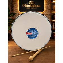 Günebakan Müzik Aletleri Günebakan Çocuk Davul (30CM) Tokmak ve Çubuk Beraberinde