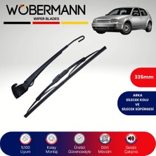 Wöbermann Vw Golf 4 (Fıskiyeli) 1997-2005 Arka Silecek Kolu ve Süpürgesi Komple