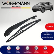 Wöbermann Toyota Rav4 2013-2018 Arka Silecek Kolu ve Süpürgesi Komple