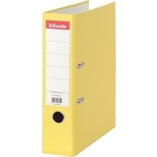 Esselte Geniş Sarı Klasör 70 mm Çakma Mekanizması ile Ekonomik ve Dayanıklı Arşivleme