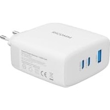 Zenwaya Store 140W Gan 3 Portlu Usb-C + Usb-A Şarj Aleti Qc5.0 Pd3.1, Ipad,,, Notebook, Air Uyumlu Hızlı Şarj Cihazı + 2 Metre Type-C Kablosu
