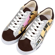 Dogo Kadın Vegan Deri Çok Renkli Sneakers - Rock On Tasarım