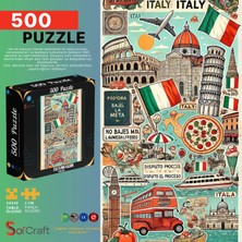 Soi Craft 500 Parça Puzzle İtalya’nın Kalbine Yolculuk #202