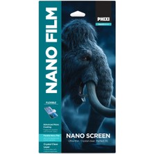 Phixi Phıxı Guard Serisi Iphone 15 Pro Nano Cam Ekran Koruyucu – Esnek, Kırılmaz, Hd Şeffaf Film