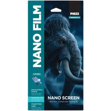 Phixi Phıxı Guard Serisi Iphone 15 Plus Nano Cam Ekran Koruyucu – Esnek, Kırılmaz, Hd Şeffaf Film