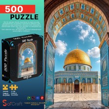 Soi Craft 500 Parça Puzzle Kudüs’ün Altın Tacı #203