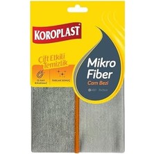 Zenwaya Store Mikrofiber Cam Bezi Tekli, Çift Taraflı Mikrofiber Temizlik Bezi 35X35 Cm, Laptop, Bilgisayar, Televizyon, Telefon, Cam, Pencere, Ayna, Araba, Araç Temizliği Için Toz, Tüy, Çizik Bırakmaz