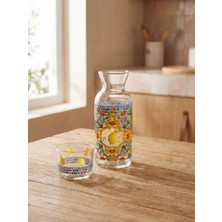 LC Waikiki Limon Figürlü Cam Karaf Su Şişesi - 700 ml
