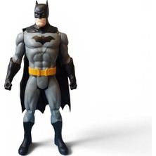 Hureggo Vintage Spin Master Dc Comics Batman Rebirth Orijinal Aksiyon Figür - 15 cm (Gri / Siyah)