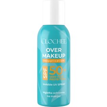 Clochee Spf 50+ Makyaj Üstü Güneş Koruyucu Sprey – Görünmez Uv Koruma – 75 ml