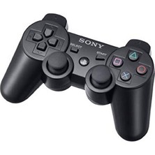 Sony Playstation 3 PS3 Dualshock 3 Joystick Oyun Kolu Tam Bordlu Siyah Ergonomik Tasarım