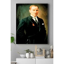 Zenwaya Store (PSTER15016) Atatürk Kanvas Tablo 2 21 x 30