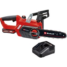 Einhell Akülü Zincirli Testere GE-LC 18/25-1 Li Kit Power X-Change (18 V, 23 cm kesim uzunluğu, 4,5 m/s zincir hızı, otomatik zincir yağlama, 1x 3,0 Ah akü + şarj cihazı dahildir) - 4501760