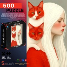 Soi Craft 500 Parça Puzzle Sessiz Dostluk, Sonsuz Bakış #210