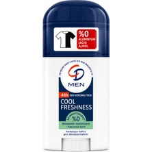 CD Men Cool Freshness Stick Deodorant 40 ml – 48 Saat Koruma, %0 Alüminyum Tuzu ve %0 Alkol