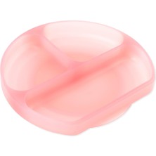 Bumkins Silikon Vakumlu Tabak - Pink Jelly
