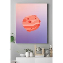 Zenwaya Store (PSTER15290) Uzay Temalı Çocuk Odası Kanvas Tablo 8 40 x 60