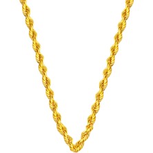 Bilezikci Burma Halat 14 Ayar Altın Zincir - 65 cm