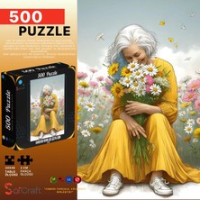 Soi Craft 500 Parça Puzzle Umudun Renkleri Çiçeklerin Dili #212