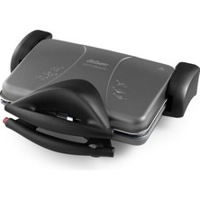 Arzum AR2045 Tutto Granite Izgara Ve Tost Makinesi 1800W, 4 Dilim Kapasiteli, Siyah