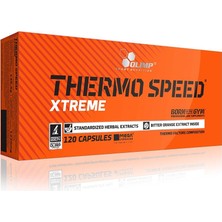 Olimp Thermo Speed Xtreme 120 Kapsül Sade Aroma ile Yüksek Performans İçin Özel Formül