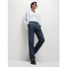 Marks & Spencer Regular Fit Keten Karışımlı Chino