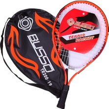 Busso TR200 19 inç Tenis Raketi Çantalı Kullanım Kolaylığı ile 4-7 Yaş Çocuklar İçin