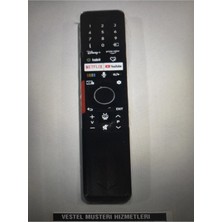 Vestel Tv Bataryalı Tivo Kumanda Şarj Edilebilir (Orjinal)